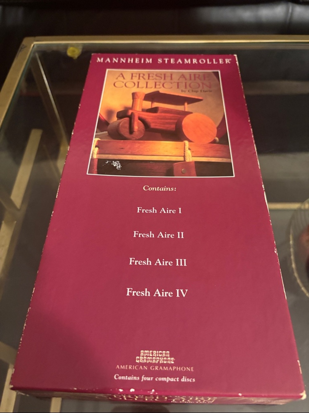 Vintage A Fresh Aire Collection - Burgundy Box Set
